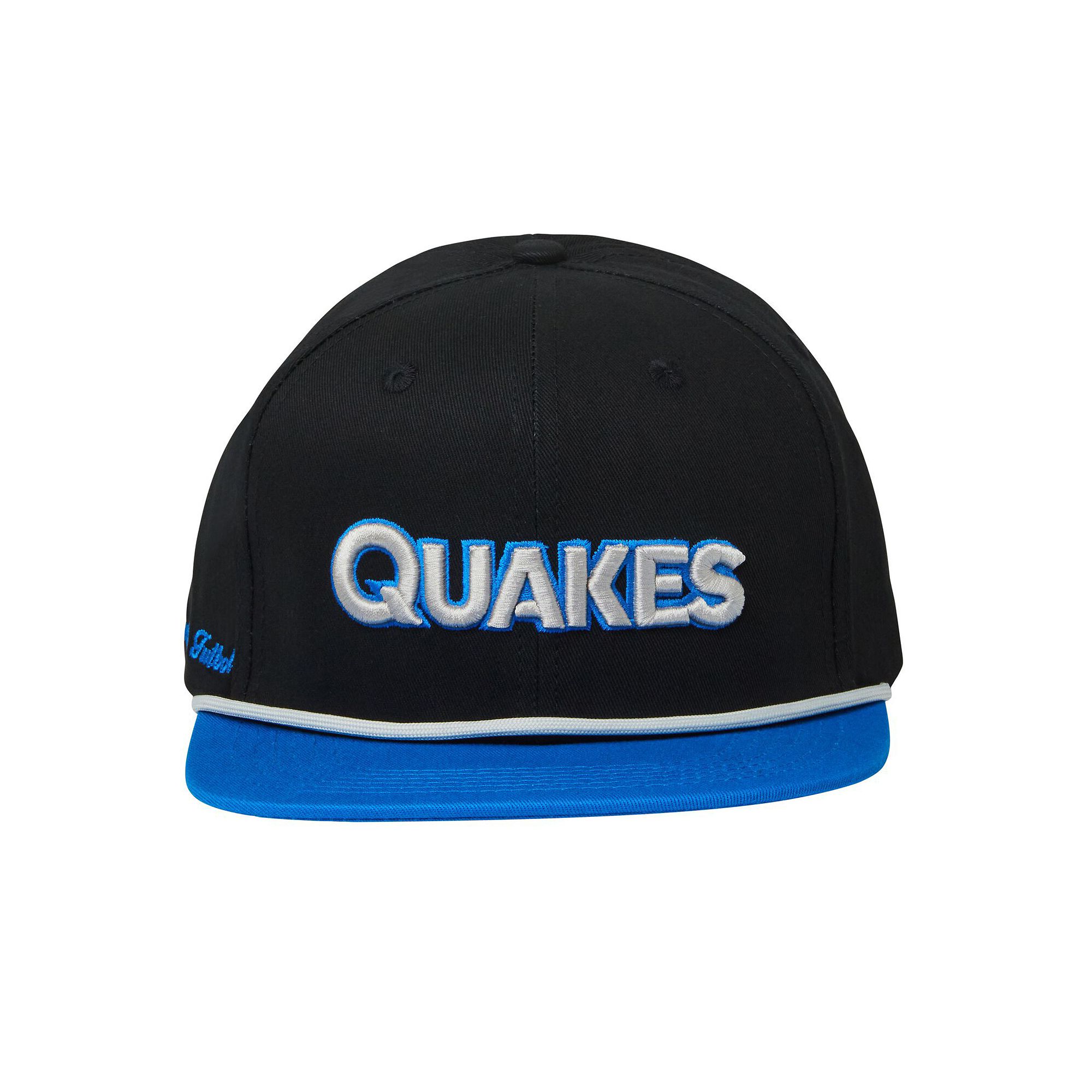 Unisex Live Breathe Futbol Black San Jose Earthquakes Snapback Hat, Sje Bla