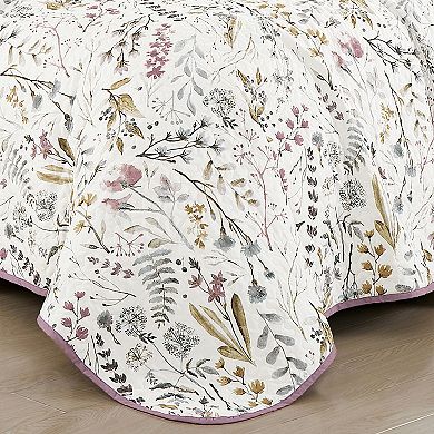 Marcielo 3pcs Printed Quilt Bedspread Set Bedding Coverlet Set