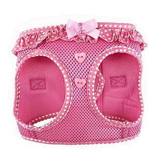 Doggie Design American River Choke Free Dog Polka Dot Ruffle Harness