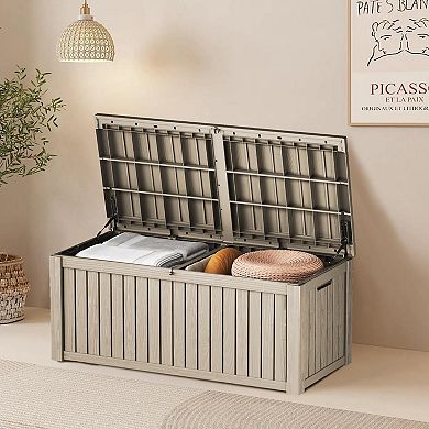 180 Gal. Resin Outdoor Storage Deck Box