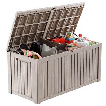 200 Gal. Resin Outdoor Storage Deck Box