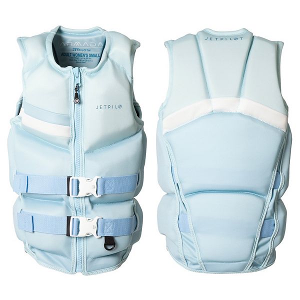 JetPilot Women's Armada Life Vest - Dark Grey, CGA Approved, Neoprene & Aero Jet Foam