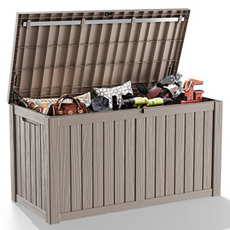 150 Gal. Resin Outdoor Storage Deck Box