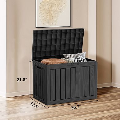 45 Gal. Resin Outdoor Storage Deck Box