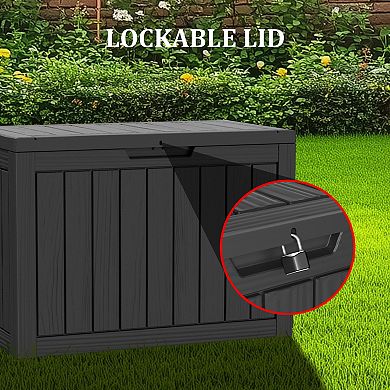 45 Gal. Resin Outdoor Storage Deck Box