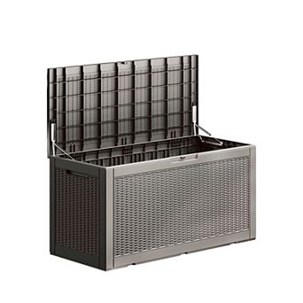 100 Gal. Resin Outdoor Storage Deck Box