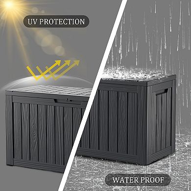 80 Gal. Resin Outdoor Storage Deck Box