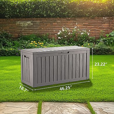 80 Gal. Resin Outdoor Storage Deck Box