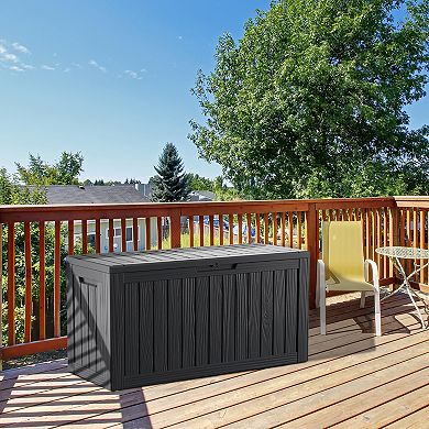 80 Gal. Resin Outdoor Storage Deck Box
