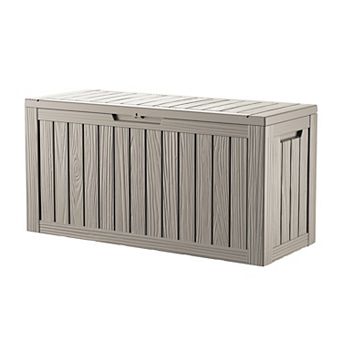 90 Gal. Resin Outdoor Storage Deck Box