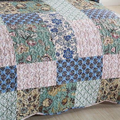 Marcielo 3pcs Printed Quilt Bedspread Set Bedding Coverlet Set
