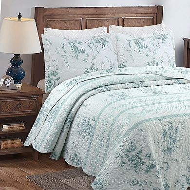 Marcielo 3 Pcs Quilt Set Lightweight Bedspread Set