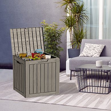 30 Gal. Resin Outdoor Storage Deck Box