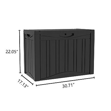 Premium 45 Gallon Deck Box Upgraded Heavy-Duty Storage with Enhanced Durability​