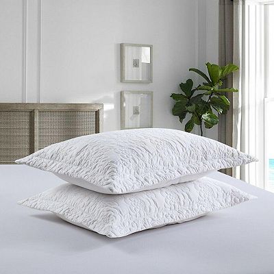 Marcielo 2 Pcs Embroidered Pillow Shams
