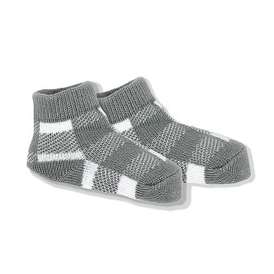 Baby Boys And Girls Gray Buffalo Plaid Plush 3 Piece Lounge Set