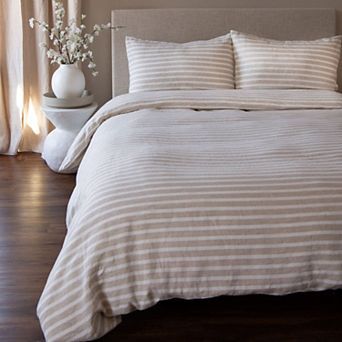 100% French Linen Duvet Cover & Sham Set