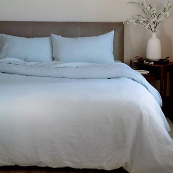 100% French Linen Duvet Cover & Sham Set