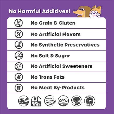 Choolip Squeeze Vita Stick - Joints Support - Natural Vitamin-Infused Cat and Dog Treats - 7 Sticks