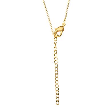 Sanrio Hello Kitty 18k Gold Flash Plated Mommy & Me Pendant Necklace Duo Set