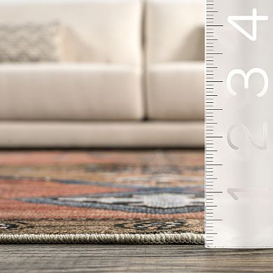 nuLOOM Judy Traditional Persian Machine Washable Area Rug