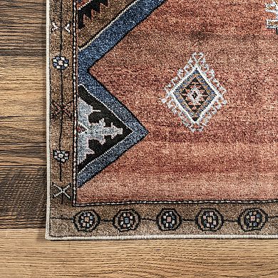 nuLOOM Judy Traditional Persian Machine Washable Area Rug