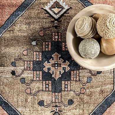 nuLOOM Judy Traditional Persian Machine Washable Area Rug