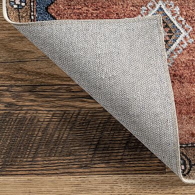 nuLOOM Judy Traditional Persian Machine Washable Area Rug