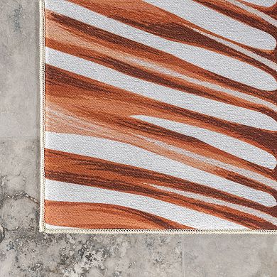 nuLOOM Auri Double Palm Indoor/Outdoor Machine Washable Area Rug