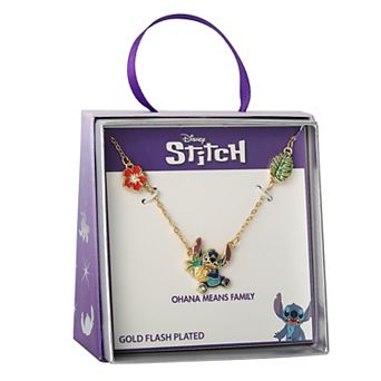 Disney's Lilo & Stitch Crystal Station Necklace