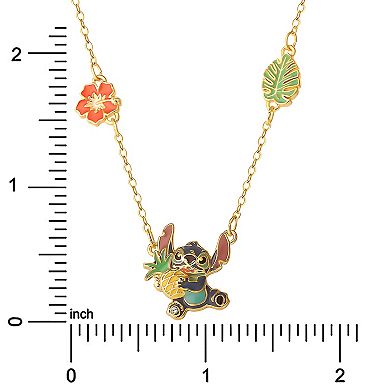 Disney's Lilo & Stitch Crystal Station Necklace