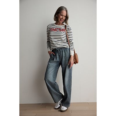 Juniors' Vanilla Star Pull-On Pants