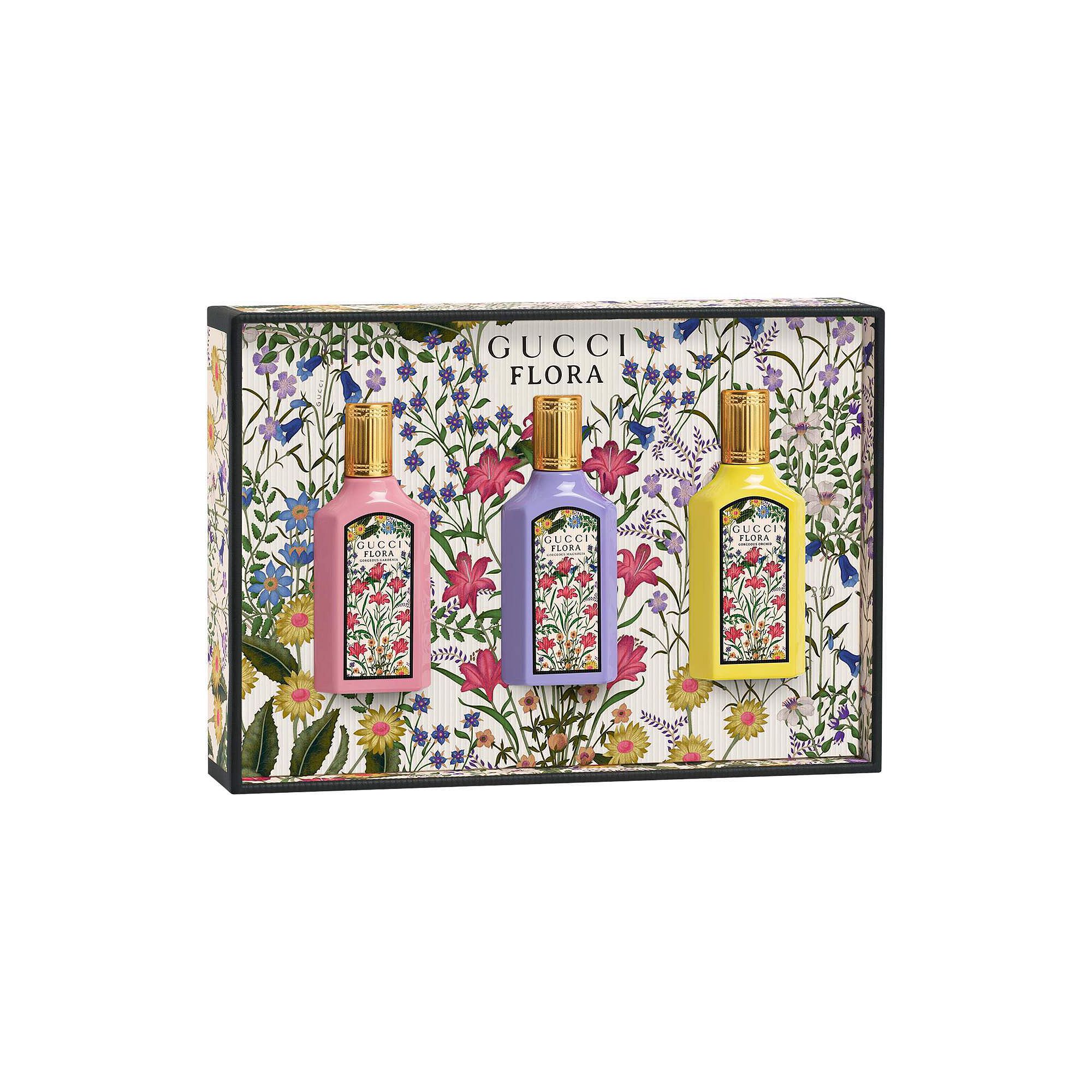 Gucci Mini Flora Eau de Parfum Perfume Trio Set