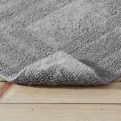 Eddie Bauer Logan Grey Bath Rug