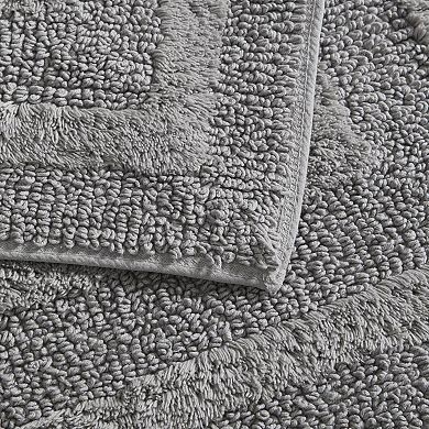 Eddie Bauer Logan Grey Bath Rug