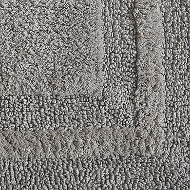Eddie Bauer Logan Grey Bath Rug