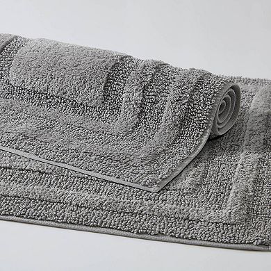 Eddie Bauer Logan Grey Bath Rug