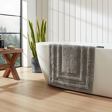Eddie Bauer Logan Grey Bath Rug