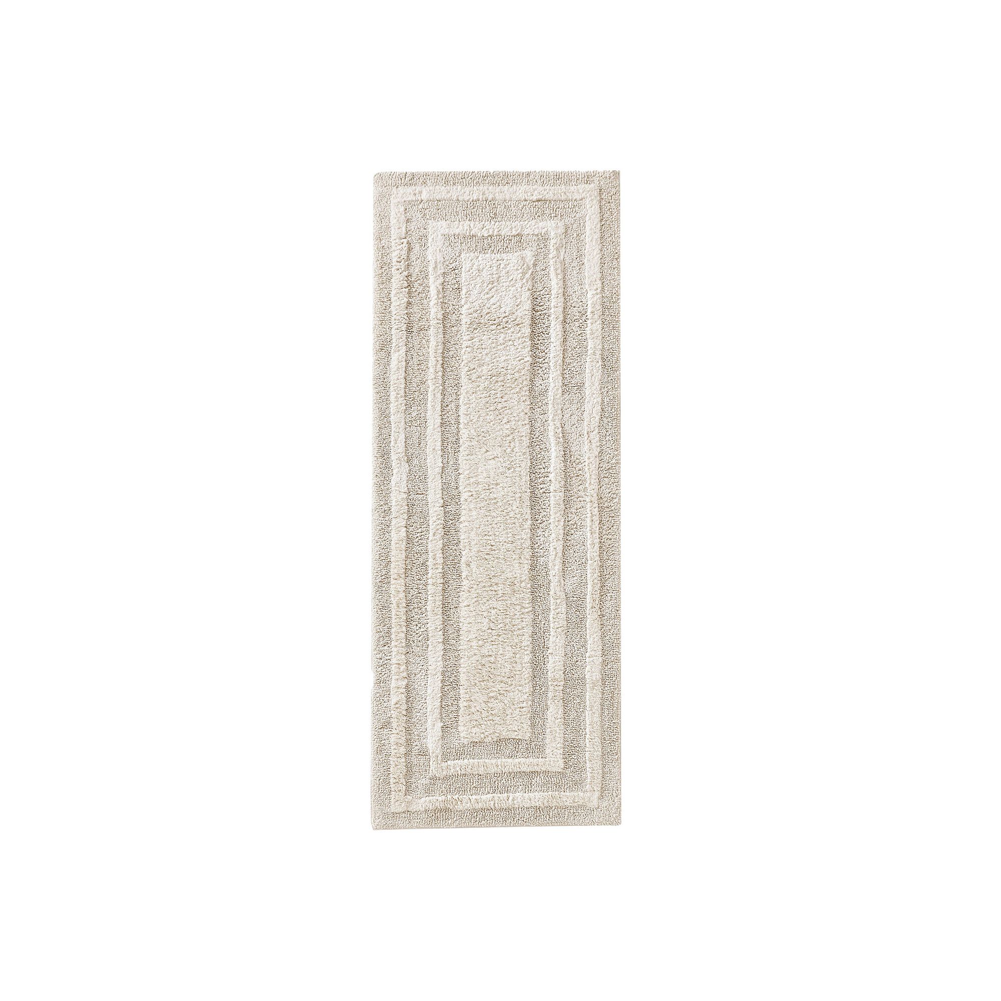 Eddie Bauer Logan Reversible Bathroom Rug, Beige Khaki