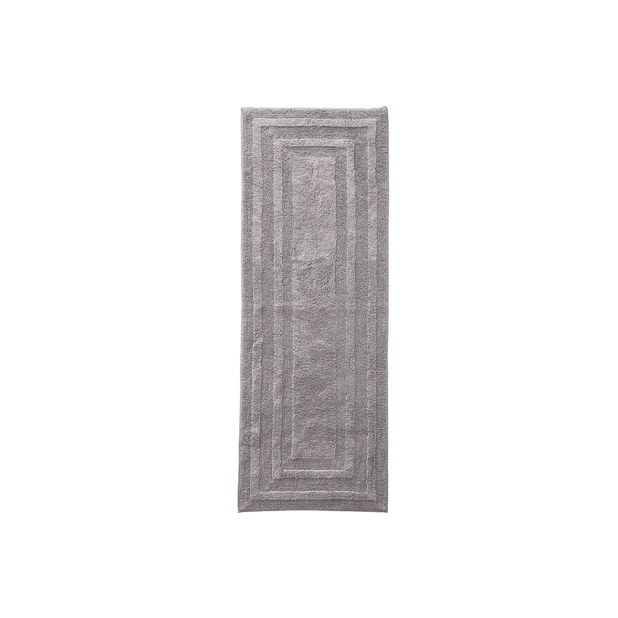 Eddie Bauer Logan Reversible Bathroom Rug, Gray