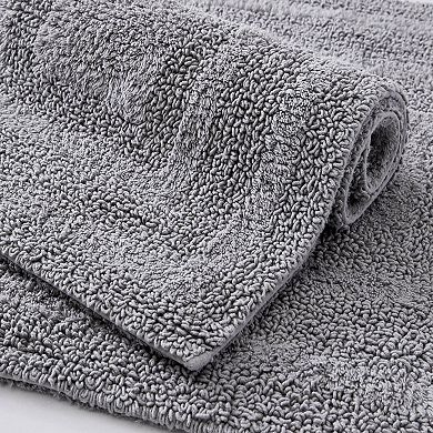 Eddie Bauer Logan 2-pc. Reversible Bathroom Rug Set