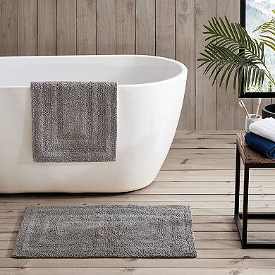 Eddie Bauer Logan 2-pc. Reversible Bathroom Rug Set