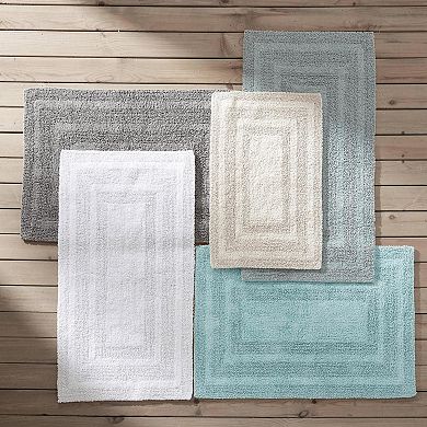 Eddie Bauer Logan 2-pc. Reversible Bathroom Rug Set