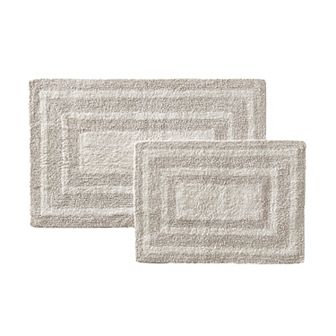 Eddie Bauer Logan 2 pc Reversible Bathroom Rug Set