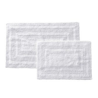 Eddie Bauer Logan 2 pc Reversible Bathroom Rug Set