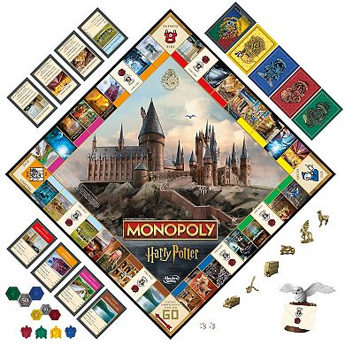 Harry Potter Monopoly Board Game by Hasbro