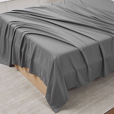 Sweet Home Collection 1500 Supreme Series Microfiber Flat Top Sheet