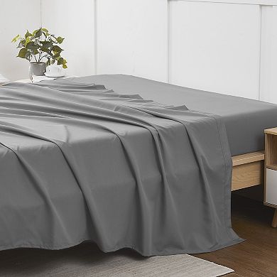 Sweet Home Collection 1500 Supreme Series Microfiber Flat Top Sheet