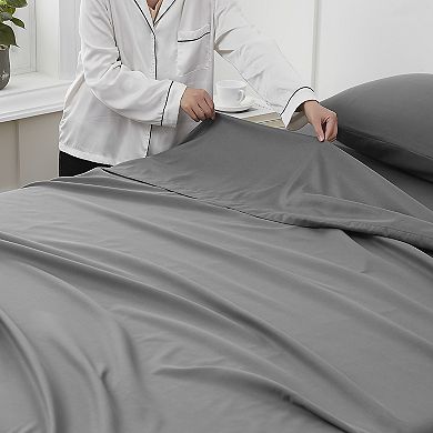 Sweet Home Collection 1500 Supreme Series Microfiber Flat Top Sheet