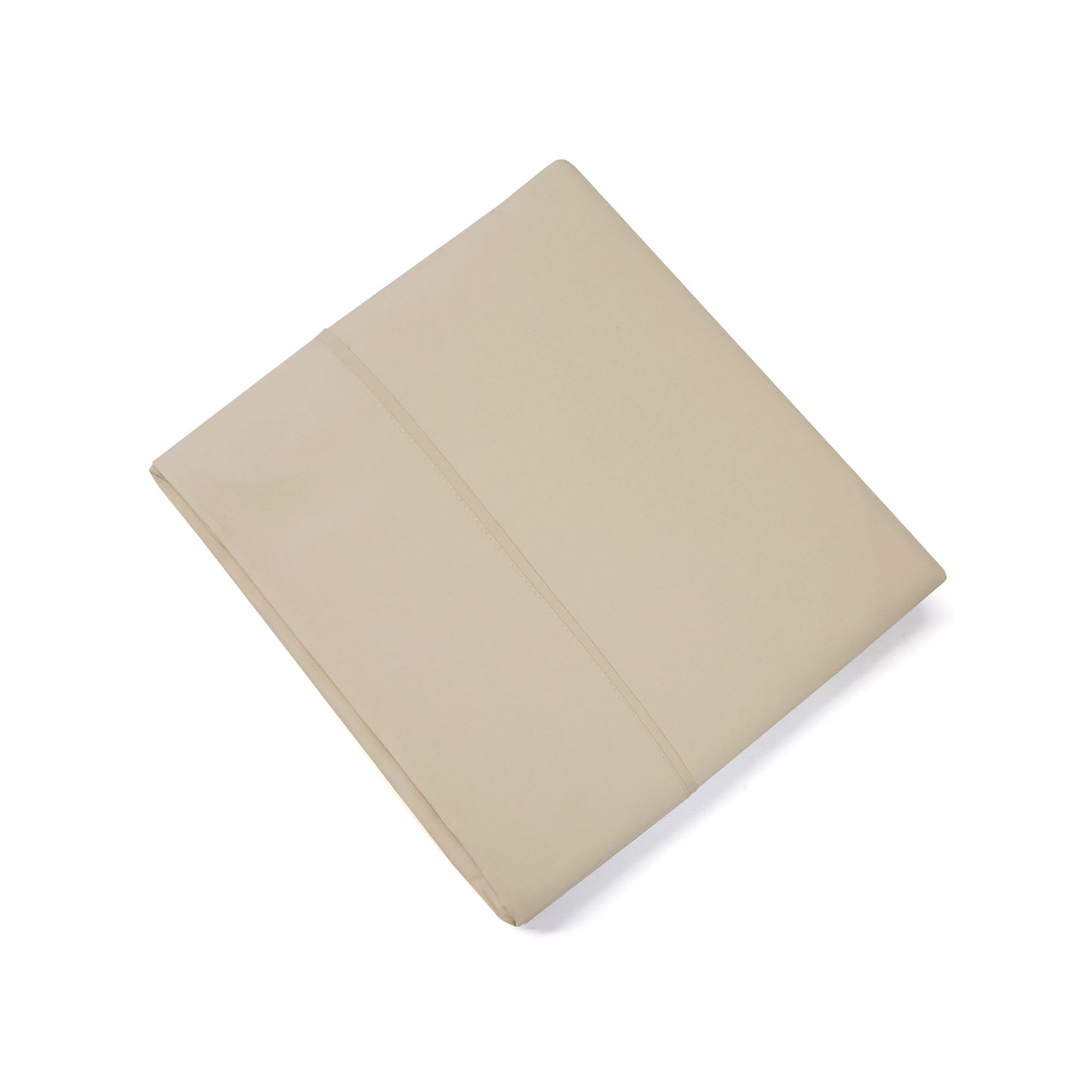 Sweet Home Collection 1500 Supreme Series Microfiber Flat Top Sheet, Beige
